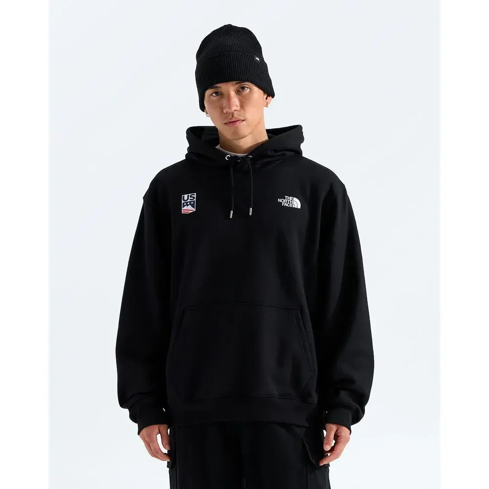 NWT The North Face Unisex U.S. Ski and Snowboard Relaxed Hoodie in Black sz L